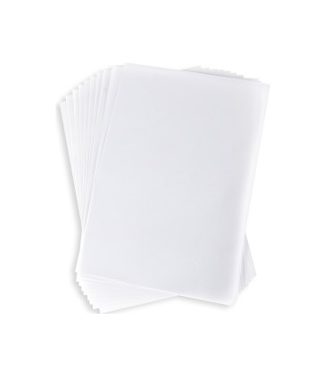 Papel dibujo liderpapel a3 297x420mm 70g m2 vegetal sobre de 12 hojas