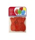 Globo 100 latex biodegradable pastel rojo bolsa de 20 unidades