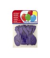 Globo 100% latex biodegradable pastel lila bolsa de 20 unidades