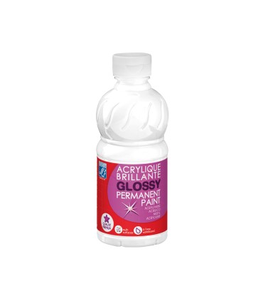 Pintura acrilica lb brillo blanco bote de 250 ml