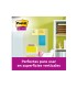 Bloc de notas adhesivas quita y pon post it super sticky 152x101 mm con 45 hojas pack de 4 unidades colores neon