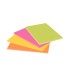 Bloc de notas adhesivas quita y pon post it super sticky 152x101 mm con 45 hojas pack de 4 unidades colores neon