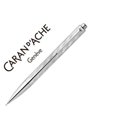 Portaminas caran d ache rnx 316 pvd steel version grabado guilloche