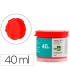 Tempera liderpapel escolar 40 ml rojo