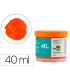 Tempera liderpapel escolar 40 ml naranja