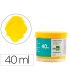 Tempera liderpapel escolar 40 ml amarillo