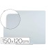 Pizarra blanca bi office cristal magnetica 150x120 cm