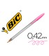 Boligrafo bic cristal fun rosa punta 16 mm