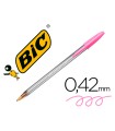 Boligrafo bic cristal fun rosa punta 1,6 mm