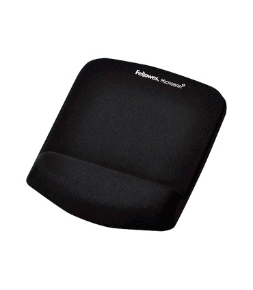 Alfombrilla fellowes para raton plush touch foam negro