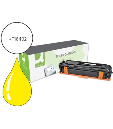 Toner q connect compatible hp cf212a color laserjet m251n 251nw 276n 276nw amarillo 1800 pag