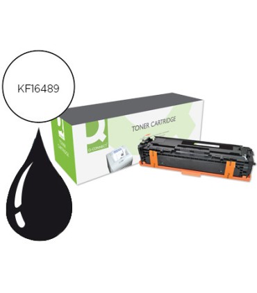 Toner q connect compatible hp cf210x color laserjet m251n 251nw 276n 276nw negro 2400 pag