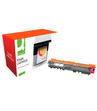 Toner q connect compatible brother tn245m hl 3140cw 3150cdw 3170cdw dcp 9020cdw magenta 2200 pag