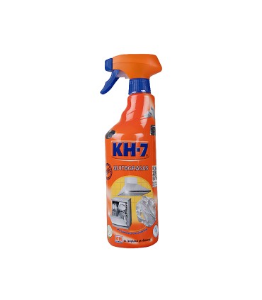 Quitagrasa kh 7 con pistola pulverizadora apto para superficies de uso alimentario botella de 715 ml