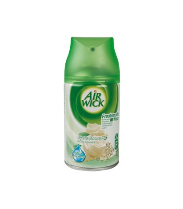 Ambientador air wick flores blancas recambio de 250 ml para aparato air wick freshmatik