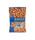 Cacahuetes fritos con miel eagle snacks ligeramente salados bolsa 75 gr