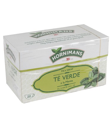 Te verde hornimans a la menta caja de 20 bolsas