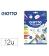 Rotulador giotto decor textile para camisetas 12 colores