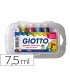 Tempera giotto 75 ml estuche 5 colores surtidos