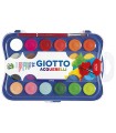 Acuarela giotto 24 colores con pincel estuche de plastico