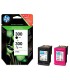 Ink jet hp n300 negro tricolor deskjet photosmart envy pack 2