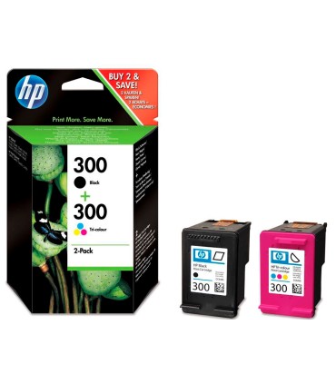 Ink jet hp n300 negro tricolor deskjet photosmart envy pack 2