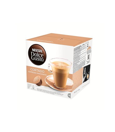 Cafe dolce gusto cortado monodosis caja de 16 unidades