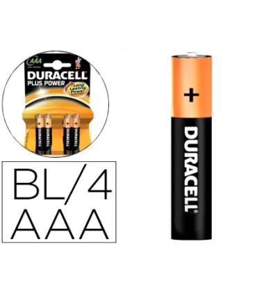 Pila duracell recargable aaa 750 mah blister de 4 unidades