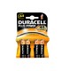 Pila duracell recargable aa 1300 mah blister de 4 unidades