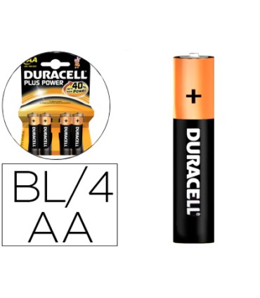 Pila duracell recargable aa 1300 mah blister de 4 unidades