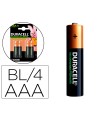 Pila duracell recargable staycharged aaa 900 mah blister de 4 unidades