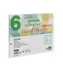 Recambio liderpapel cuarto apaisado pautaguia 100 hojas 75 g cuadriculado pautado 6 mm con margen 2 taladros