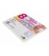 Recambio liderpapel cuarto apaisado pautaguia 100 hojas 75 g cuadriculado pautado 8 mm con margen 2 taladros