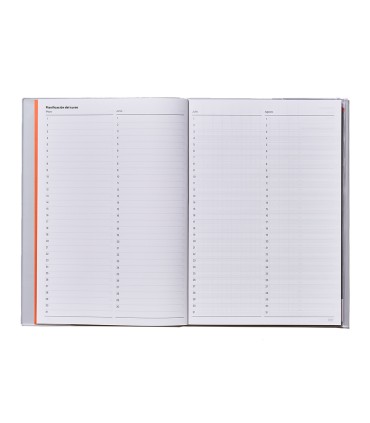 Cuaderno de notas additio horario planificacion mensual plan de curso