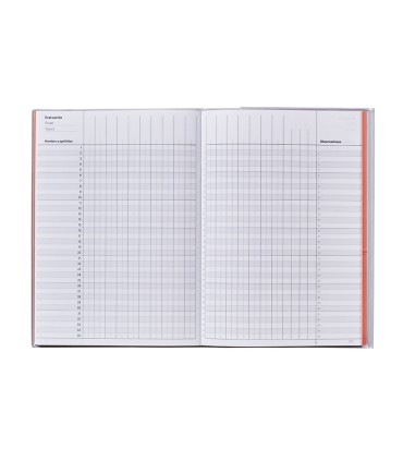 Cuaderno de notas aditio a5 horario planificacion mensual plan de curso