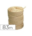 Cuerda sisal 3 cabos liderpapel rollo 1/2 kg