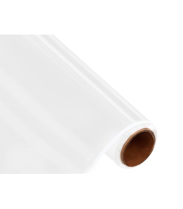 Rollo adhesivo liderpapel unicolor blanco brillo rollo de 045 x 20 mt