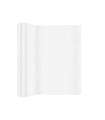 Rollo adhesivo liderpapel unicolor blanco brillo rollo de 045 x 20 mt