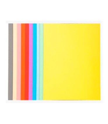 Subcarpeta cartulina gio folio amarillo pastel 180 g m2