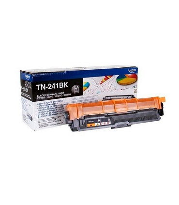 Toner brother tn 241bk hl3140 hl3170 hl3150 dcp9020 mfc9140 mfc9330 mfc9340 negro 2500 pag