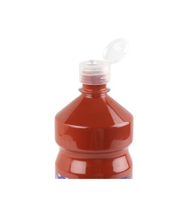 Tempera liquida liderpapel escolar 1000 ml marron