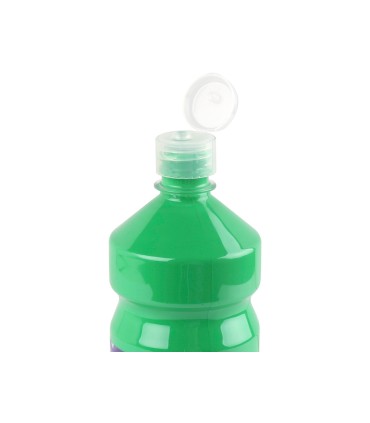 Tempera liquida liderpapel escolar 1000 ml verde