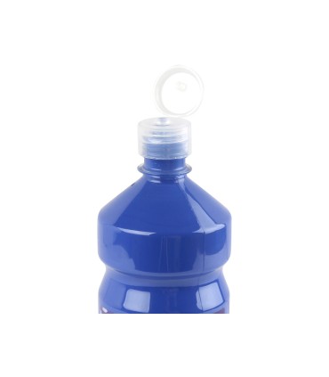 Tempera liquida liderpapel escolar 1000 ml azul marino