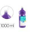 Tempera liquida liderpapel escolar 1000 ml violeta