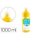 Tempera liquida liderpapel escolar 1000 ml amarillo