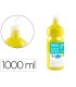 Tempera liquida liderpapel escolar 1000 ml amarillo limon