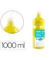 Tempera liquida liderpapel escolar 1000 ml amarillo limon