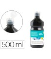 Tempera liquida liderpapel escolar 500 ml negro