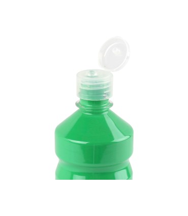 Tempera liquida liderpapel escolar 500 ml verde