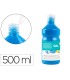 Tempera liquida liderpapel escolar 500 ml azul